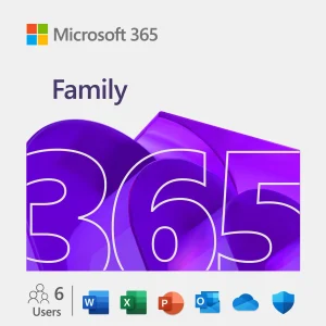 365 Family - Subscription - 30 Device, 6 User - 1 Year.